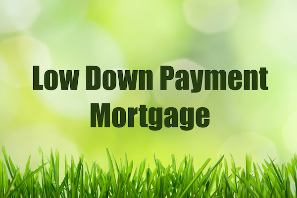 low Down Payment Mortgage Loans